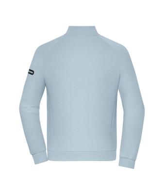 Heren Men's Zip Jacket Interlock  OCS Blended & RCS Melkachtig-blauw 12012