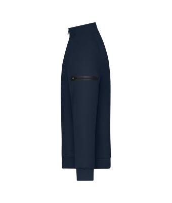Men Men's Zip Jacket Interlock  OCS Blended & RCS Navy 12012