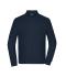 Herren Men's Zip Jacket Interlock  OCS Blended & RCS Navy 12012