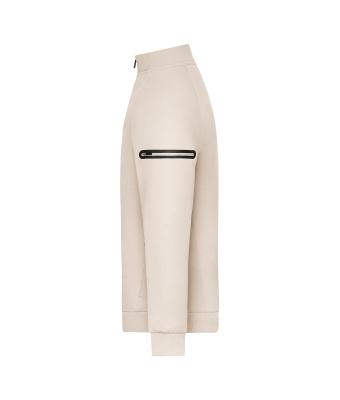 Herren Men's Zip Jacket Interlock  OCS Blended & RCS Sandstone 12012