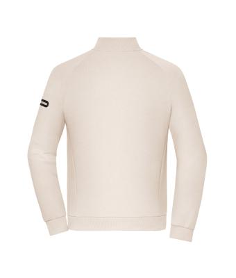 Herren Men's Zip Jacket Interlock  OCS Blended & RCS Sandstone 12012