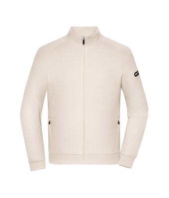 Herren Men's Zip Jacket Interlock  OCS Blended & RCS Sandstone 12012