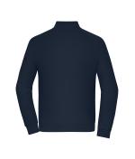 Men Men's Zip Jacket Interlock OCS Blended & RCS Navy 12012
