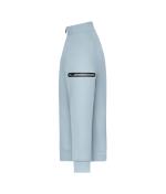 Men Men's Zip Jacket Interlock OCS Blended & RCS Milky-blue 12012