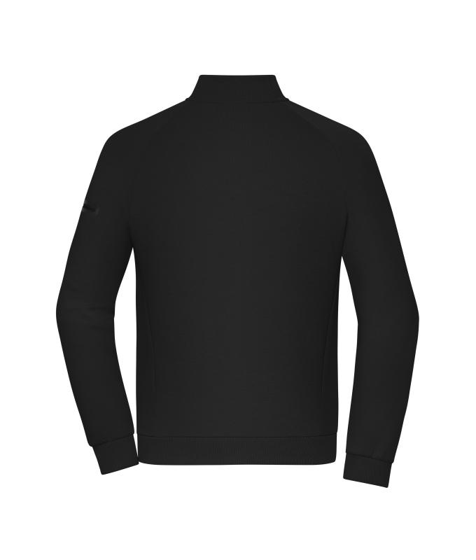 Heren Men's Zip Jacket Interlock OCS Blended & RCS Zwart 12012