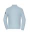 Homme Veste zippée pour hommes en interlock  OCS Blended & RCS Bleu-laiteux 12012