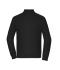 Homme Veste zippée pour hommes en interlock  OCS Blended & RCS Noir 12012