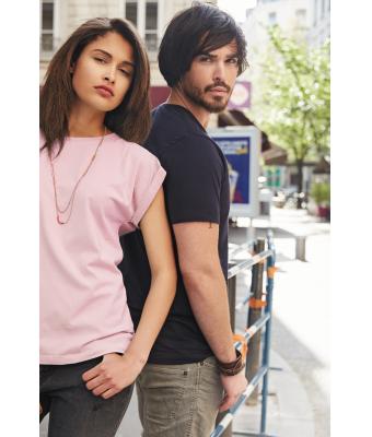 Femme T-shirt femme bio décontracté   OCS Standard Vert-pastel 8377