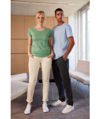 Damen Ladies' Basic-T   OCS Standard Light-denim-melange 8378