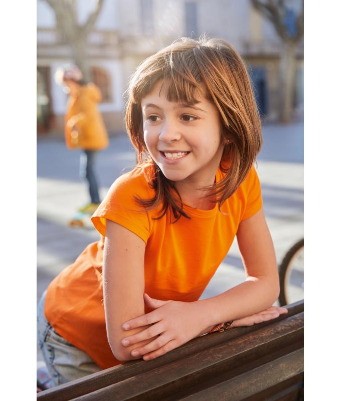 Kinderen Girls' Basic-T OCS Standard Oranje 8475