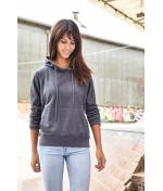 Femme Sweat-shirt à capuche femme OCS Blended & RCS Graphite 8654
