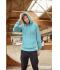 Homme Sweat-shirt à capuche homme Turquoise 8655