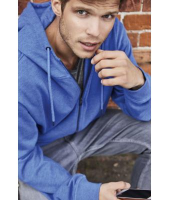 Homme Sweat-shirt zippé à capuche homme   OCS Blended & RCS Orange 8657