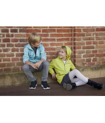 Enfant Sweat-shirt zippé à capuche enfant   OCS Blended & RCS Blanc 8658