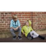 Enfant Sweat-shirt zippé à capuche enfant   OCS Blended & RCS Denim-clair-mélange 8658