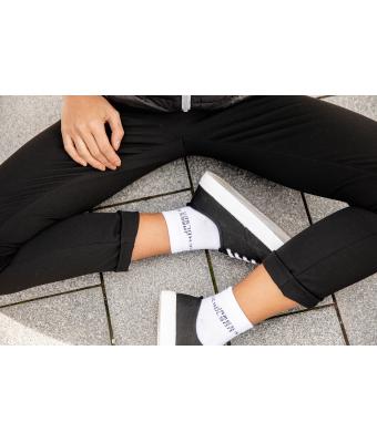 Unisexe Chaussettes courtes Blanc 8665