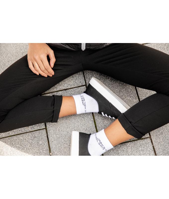 Unisex Sneaker Socks White 8665
