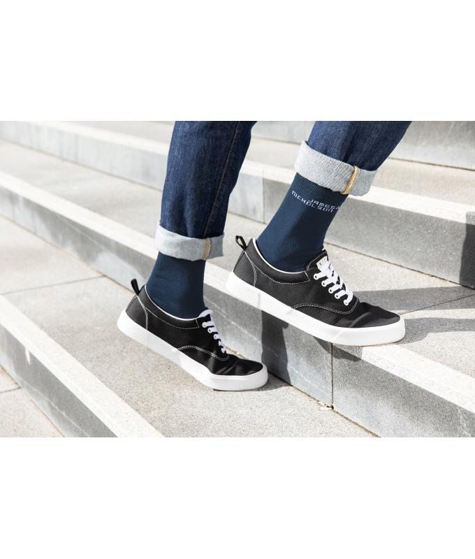 Unisex Socks Navy 8666