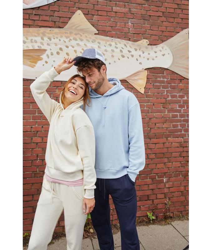 Femme Sweat capuche de loisir femme OCS Blended & RCS Vanille 10551