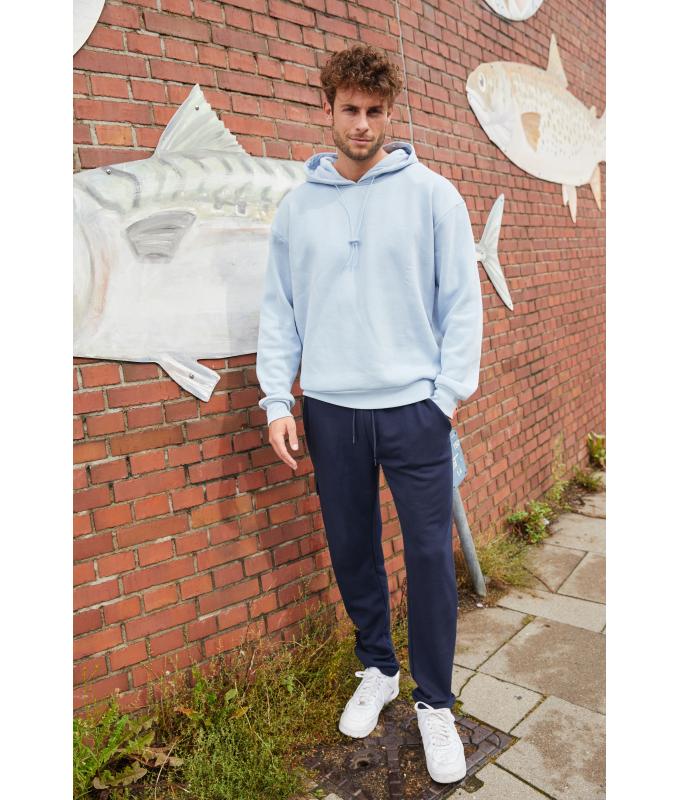 Men Men's Lounge Hoody OCS Blended & RCS Soft-grey 10552