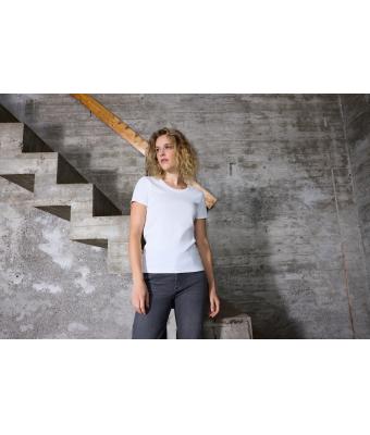Dames Ladies' T-shirt 1:1 Rib   OCS Standard Wit 11792
