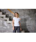 Ladies Ladies' T-shirt 1:1 Rib OCS Standard White 11792