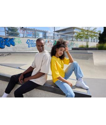 Unisexe Tee-shirt surdimensionné UNISEXE   OCS Standard Noir 11797