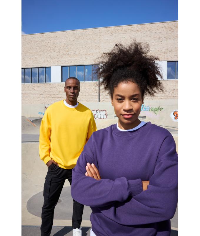 Unisex Oversized Sweat UNISEX OCS Blended & RCS Deep-purple 11798