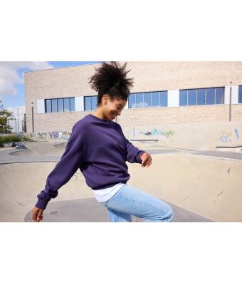 Unisexe Sweatshirt surdimensionné UNISEXE   OCS Blended & RCS Pourpre-foncé 11798
