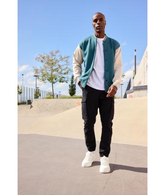 Unisexe Veste de collège UNISEXE   OCS Blended & RCS Rouge-carmin/grès 11820