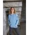 Damen Ladies' Hoody Interlock Milky-blue 11810
