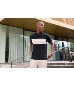 Unisexe Polo-shirt bloc de couleur UNISEXE OCS Standard Marron-boueux/grès 11815