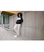 Unisex Sweat-Hoody colour-block UNISEX OCS Blended & RCS Zwart/zandsteen 11811