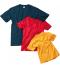 Enfant T-shirt enfant manches courtes Orange-foncé 7197