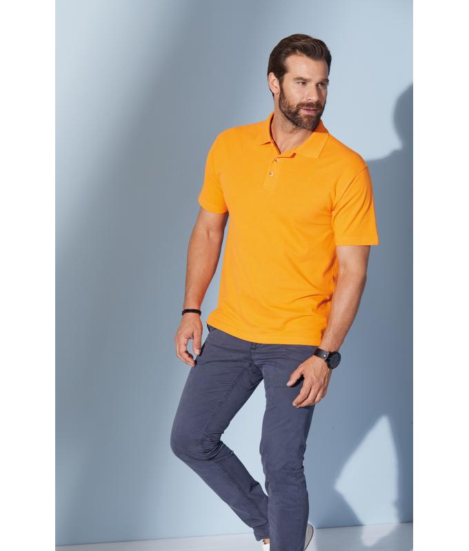 Herren Polo-Piqué Medium Red 7198
