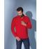 Unisex Polo Piqué Long-Sleeved Red 7200