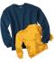 Kids Round Sweat Heavy Junior Royal 7210