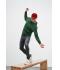 Heren Hooded Sweat Wit 7218
