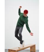 Homme Sweat-shirt à capuche homme Marron 7218