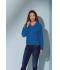 Ladies Girly Microfleece Jacket Dark-grey 7221