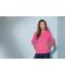 Dames Ladies' Hooded Sweat Rood 7223