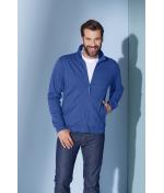 Unisexe Sweat-shirt zippé french-terry Noir 7230