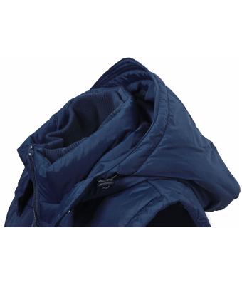 Damen Ladies' Padded Vest Black 7264