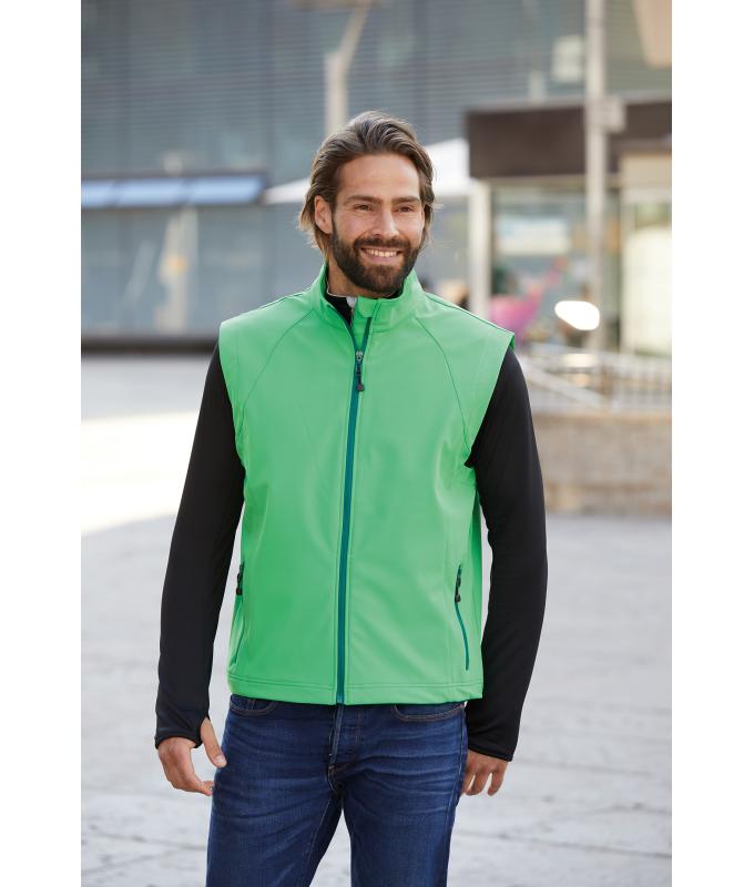 Men Men's Softshell Vest Off-white 7283