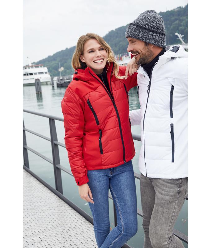 Herren Men's Outdoor Hybrid Jacket Red 8093