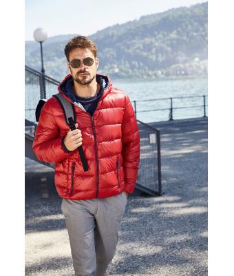 Herren Men's Down Jacket Red/navy 8103