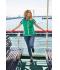 Femme Gilet nautique femme Vert-irlandais/blanc 8185