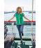 Dames Ladies' Maritime Vest Zon-geel/wit 8185