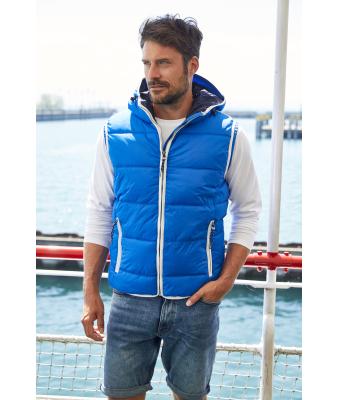 Herren Men's Maritime Vest Red/white 8186