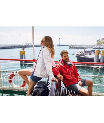 Dames Ladies' Maritime Jacket Zwart/zwart/wit 8189
